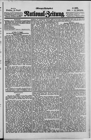 National-Zeitung vom 28.08.1888