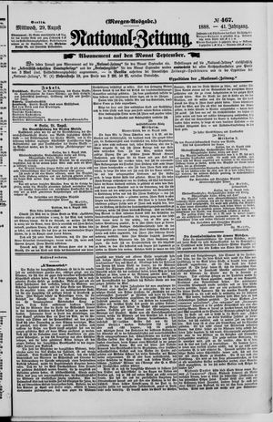 National-Zeitung vom 29.08.1888