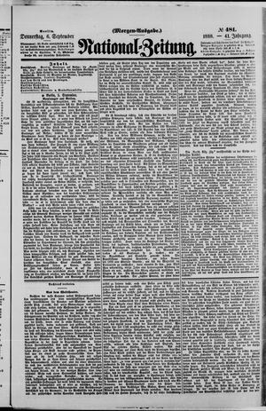 National-Zeitung on Sep 6, 1888