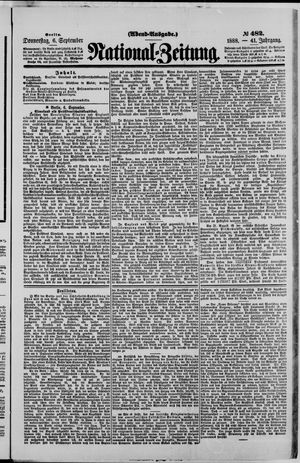 National-Zeitung on Sep 6, 1888