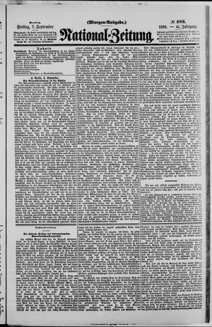National-Zeitung vom 07.09.1888