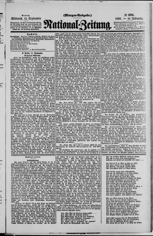 National-Zeitung vom 12.09.1888