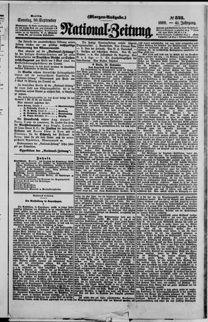 National-Zeitung vom 30.09.1888