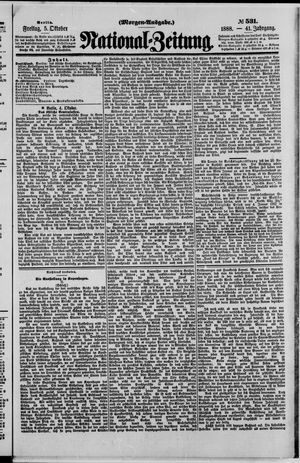 National-Zeitung vom 05.10.1888