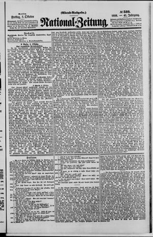 National-Zeitung vom 05.10.1888