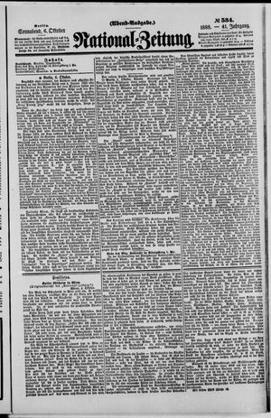 National-Zeitung vom 06.10.1888