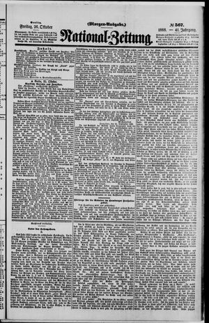 National-Zeitung vom 26.10.1888