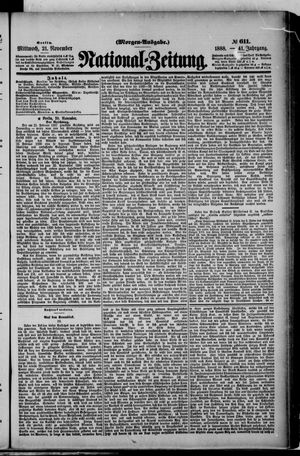 National-Zeitung vom 21.11.1888