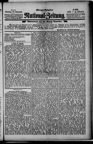 National-Zeitung vom 27.11.1888