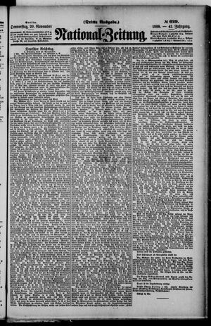 National-Zeitung vom 29.11.1888