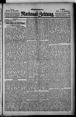National-Zeitung vom 30.11.1888