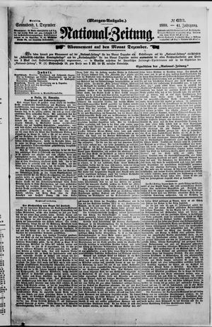 National-Zeitung vom 01.12.1888