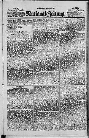 National-Zeitung vom 06.12.1888