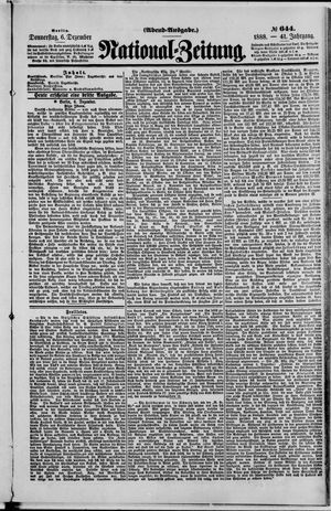 National-Zeitung vom 06.12.1888