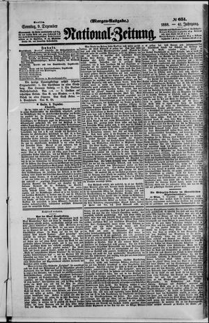 National-Zeitung vom 09.12.1888