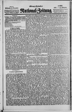 National-Zeitung vom 19.12.1888
