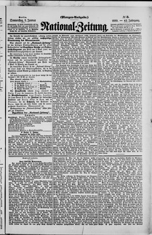 Nationalzeitung vom 03.01.1889