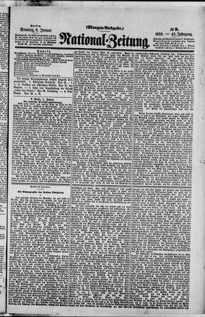 Nationalzeitung vom 06.01.1889