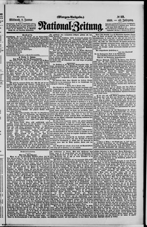 Nationalzeitung vom 09.01.1889