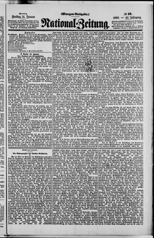 Nationalzeitung on Jan 11, 1889