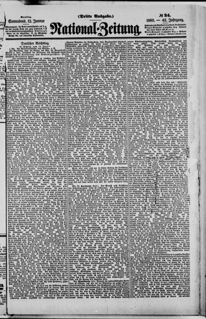 National-Zeitung vom 12.01.1889