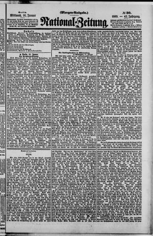 Nationalzeitung vom 16.01.1889