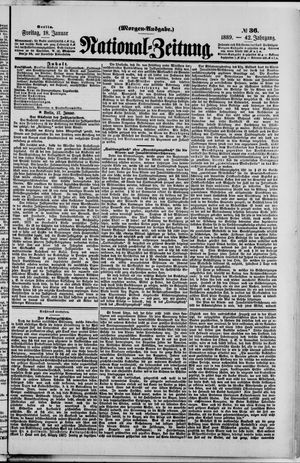 Nationalzeitung vom 18.01.1889