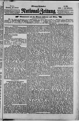 Nationalzeitung vom 20.01.1889