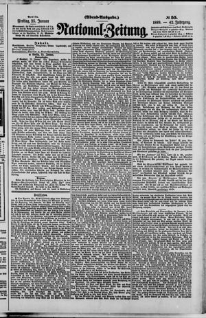 Nationalzeitung on Jan 25, 1889