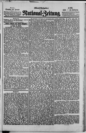 Nationalzeitung on Jan 29, 1889