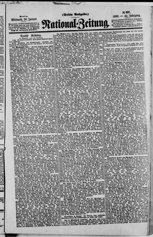Nationalzeitung on Jan 30, 1889