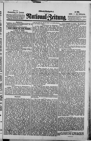 Nationalzeitung on Jan 31, 1889
