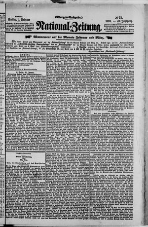 Nationalzeitung on Feb 1, 1889