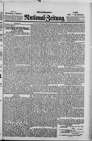 Nationalzeitung vom 09.02.1889