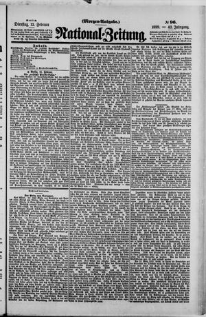 National-Zeitung vom 12.02.1889