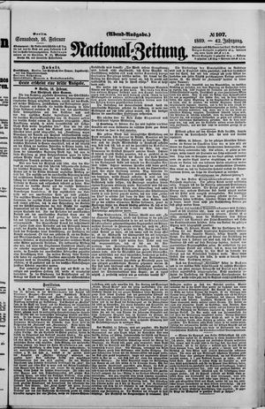 Nationalzeitung vom 16.02.1889