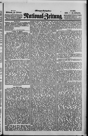 Nationalzeitung vom 20.02.1889