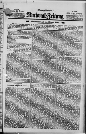 National-Zeitung on Feb 24, 1889