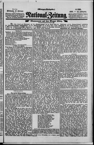 Nationalzeitung vom 27.02.1889