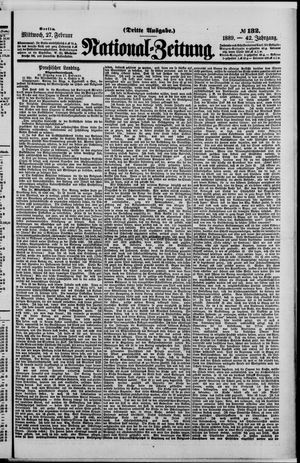 Nationalzeitung on Feb 27, 1889