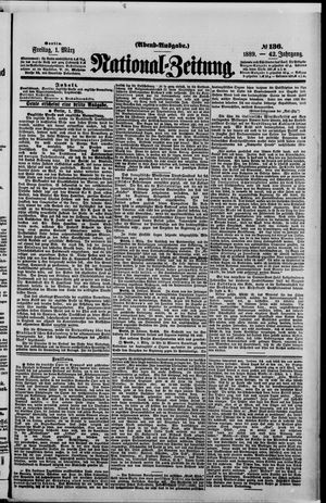 Nationalzeitung vom 01.03.1889