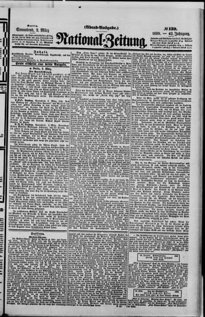 Nationalzeitung on Mar 2, 1889