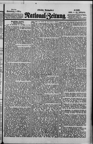 Nationalzeitung vom 02.03.1889