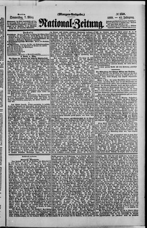 Nationalzeitung vom 07.03.1889