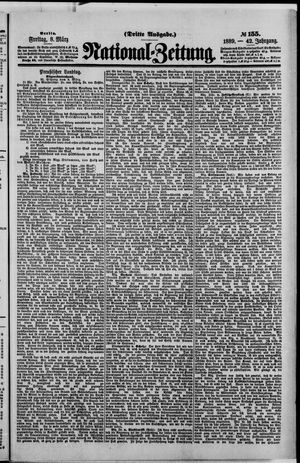 Nationalzeitung vom 08.03.1889