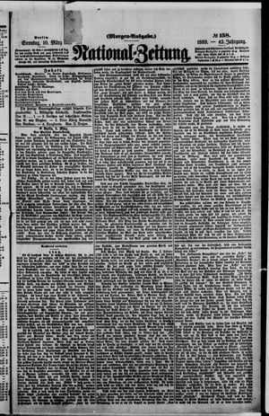 Nationalzeitung vom 10.03.1889