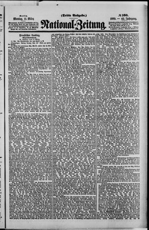 Nationalzeitung on Mar 11, 1889