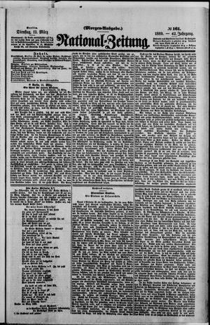 Nationalzeitung vom 12.03.1889