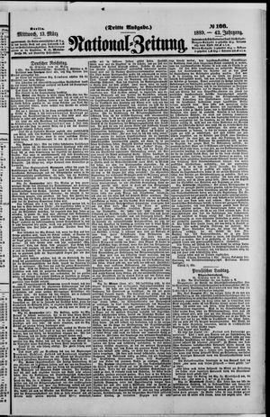 Nationalzeitung vom 13.03.1889