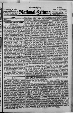 Nationalzeitung vom 14.03.1889